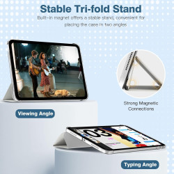 TiMOVO Coque Compatible avec iPad (A16) 11ème Génération 11 Pouces 2025/iPad 10ème Génération 10,9 Pouces 2022, Légère Housse Ar