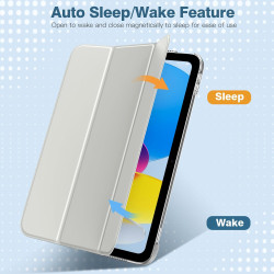 TiMOVO Coque Compatible avec iPad (A16) 11ème Génération 11 Pouces 2025/iPad 10ème Génération 10,9 Pouces 2022, Légère Housse Ar