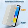TiMOVO Coque Compatible avec iPad (A16) 11ème Génération 11 Pouces 2025/iPad 10ème Génération 10,9 Pouces 2022, Légère Housse Ar
