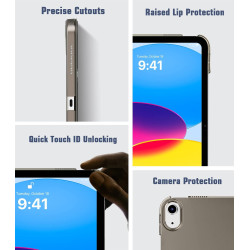 TiMOVO Coque Compatible avec iPad (A16) 11ème Génération 11 Pouces 2025/iPad 10ème Génération 10,9 Pouces 2022, Légère Housse Ar