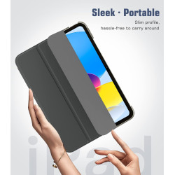 TiMOVO Coque Compatible avec iPad (A16) 11ème Génération 11 Pouces 2025/iPad 10ème Génération 10,9 Pouces 2022, Légère Housse Ar