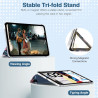 TiMOVO Coque Compatible avec iPad (A16) 11ème Génération 11 Pouces 2025/iPad 10ème Génération 10,9 Pouces 2022, Légère Housse Ar