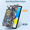 TiMOVO Coque Compatible avec iPad (A16) 11ème Génération 11 Pouces 2025/iPad 10ème Génération 10,9 Pouces 2022, Légère Housse Ar