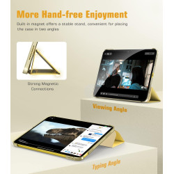 TiMOVO Coque Compatible avec iPad (A16) 11ème Génération 11 Pouces 2025/iPad 10ème Génération 10,9 Pouces 2022, Légère Housse Ar
