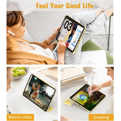 TiMOVO Coque Compatible avec iPad (A16) 11ème Génération 11 Pouces 2025/iPad 10ème Génération 10,9 Pouces 2022, Légère Housse Ar