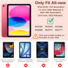 TiMOVO Coque Compatible avec iPad (A16) 11ème Génération 11 Pouces 2025/iPad 10ème Génération 10,9 Pouces 2022, Légère Housse Ar