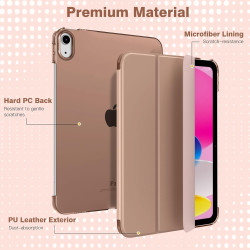 TiMOVO Coque Compatible avec iPad (A16) 11ème Génération 11 Pouces 2025/iPad 10ème Génération 10,9 Pouces 2022, Légère Housse Ar