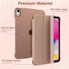 TiMOVO Coque Compatible avec iPad (A16) 11ème Génération 11 Pouces 2025/iPad 10ème Génération 10,9 Pouces 2022, Légère Housse Ar