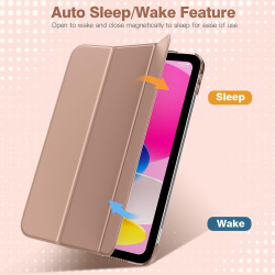 TiMOVO Coque Compatible avec iPad (A16) 11ème Génération 11 Pouces 2025/iPad 10ème Génération 10,9 Pouces 2022, Légère Housse Ar