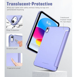 TiMOVO Coque Compatible avec iPad (A16) 11ème Génération 11 Pouces 2025/iPad 10ème Génération 10,9 Pouces 2022, Légère Housse Ar