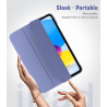 TiMOVO Coque Compatible avec iPad (A16) 11ème Génération 11 Pouces 2025/iPad 10ème Génération 10,9 Pouces 2022, Légère Housse Ar