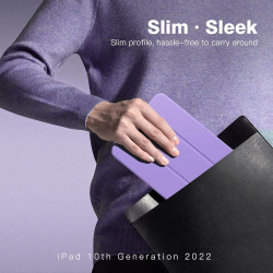 TiMOVO Coque Compatible avec iPad (A16) 11ème Génération 11 Pouces 2025/iPad 10ème Génération 10,9 Pouces 2022, Légère Housse Ar