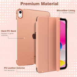Timovo coque compatible avec ipad (a16) 11ème génération 11 pouces 2025/ipad 10ème génération 10,9 pouces 2022, légère housse ar