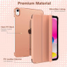 Timovo coque compatible avec ipad (a16) 11ème génération 11 pouces 2025/ipad 10ème génération 10,9 pouces 2022, légère housse ar