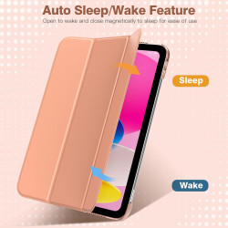 Timovo coque compatible avec ipad (a16) 11ème génération 11 pouces 2025/ipad 10ème génération 10,9 pouces 2022, légère housse ar