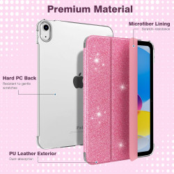 TiMOVO Coque Compatible avec iPad (A16) 11ème Génération 11 Pouces 2025/iPad 10ème Génération 10,9 Pouces 2022, Légère Housse Ar