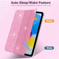 TiMOVO Coque Compatible avec iPad (A16) 11ème Génération 11 Pouces 2025/iPad 10ème Génération 10,9 Pouces 2022, Légère Housse Ar