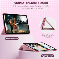 TiMOVO Coque Compatible avec iPad (A16) 11ème Génération 11 Pouces 2025/iPad 10ème Génération 10,9 Pouces 2022, Légère Housse Ar