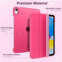 TiMOVO Coque Compatible avec iPad (A16) 11ème Génération 11 Pouces 2025/iPad 10ème Génération 10,9 Pouces 2022, Légère Housse Ar