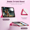 TiMOVO Coque Compatible avec iPad (A16) 11ème Génération 11 Pouces 2025/iPad 10ème Génération 10,9 Pouces 2022, Légère Housse Ar