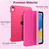 TiMOVO Coque Compatible avec iPad (A16) 11ème Génération 11 Pouces 2025/iPad 10ème Génération 10,9 Pouces 2022, Légère Housse Ar