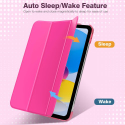 TiMOVO Coque Compatible avec iPad (A16) 11ème Génération 11 Pouces 2025/iPad 10ème Génération 10,9 Pouces 2022, Légère Housse Ar