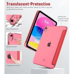 TiMOVO Coque Compatible avec iPad (A16) 11ème Génération 11 Pouces 2025/iPad 10ème Génération 10,9 Pouces 2022, Légère Housse Ar