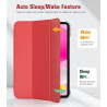 TiMOVO Coque Compatible avec iPad (A16) 11ème Génération 11 Pouces 2025/iPad 10ème Génération 10,9 Pouces 2022, Légère Housse Ar