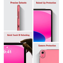 TiMOVO Coque Compatible avec iPad (A16) 11ème Génération 11 Pouces 2025/iPad 10ème Génération 10,9 Pouces 2022, Légère Housse Ar