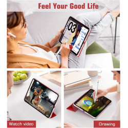 TiMOVO Coque Compatible avec iPad (A16) 11ème Génération 11 Pouces 2025/iPad 10ème Génération 10,9 Pouces 2022, Légère Housse Ar