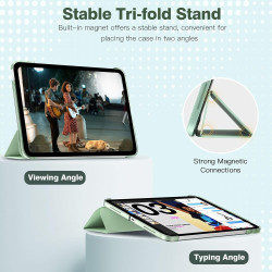 TiMOVO Coque Compatible avec iPad (A16) 11ème Génération 11 Pouces 2025/iPad 10ème Génération 10,9 Pouces 2022, Légère Housse Ar