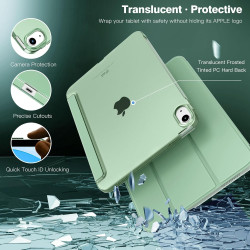 TiMOVO Coque Compatible avec iPad (A16) 11ème Génération 11 Pouces 2025/iPad 10ème Génération 10,9 Pouces 2022, Légère Housse Ar
