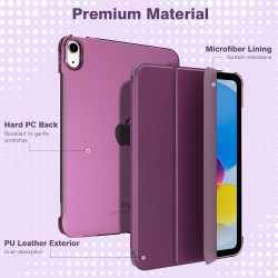 TiMOVO Coque Compatible avec iPad (A16) 11ème Génération 11 Pouces 2025/iPad 10ème Génération 10,9 Pouces 2022, Légère Housse Ar