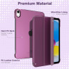 TiMOVO Coque Compatible avec iPad (A16) 11ème Génération 11 Pouces 2025/iPad 10ème Génération 10,9 Pouces 2022, Légère Housse Ar