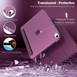 TiMOVO Coque Compatible avec iPad (A16) 11ème Génération 11 Pouces 2025/iPad 10ème Génération 10,9 Pouces 2022, Légère Housse Ar