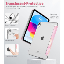 TiMOVO Coque Compatible avec iPad (A16) 11ème Génération 11 Pouces 2025/iPad 10ème Génération 10,9 Pouces 2022, Légère Housse Ar