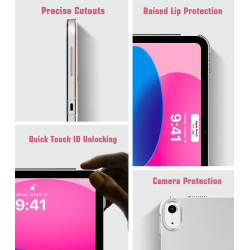 TiMOVO Coque Compatible avec iPad (A16) 11ème Génération 11 Pouces 2025/iPad 10ème Génération 10,9 Pouces 2022, Légère Housse Ar