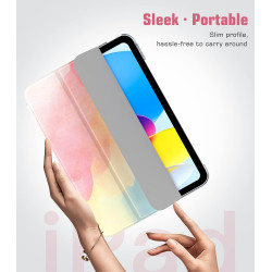 TiMOVO Coque Compatible avec iPad (A16) 11ème Génération 11 Pouces 2025/iPad 10ème Génération 10,9 Pouces 2022, Légère Housse Ar