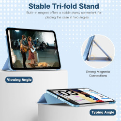 TiMOVO Coque Compatible avec iPad (A16) 11ème Génération 11 Pouces 2025/iPad 10ème Génération 10,9 Pouces 2022, Légère Housse Ar
