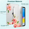 TiMOVO Coque Compatible avec iPad (A16) 11ème Génération 11 Pouces 2025/iPad 10ème Génération 10,9 Pouces 2022, Légère Housse Ar