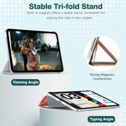 TiMOVO Coque Compatible avec iPad (A16) 11ème Génération 11 Pouces 2025/iPad 10ème Génération 10,9 Pouces 2022, Légère Housse Ar