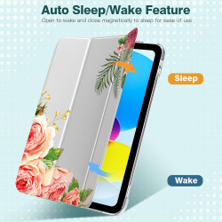 TiMOVO Coque Compatible avec iPad (A16) 11ème Génération 11 Pouces 2025/iPad 10ème Génération 10,9 Pouces 2022, Légère Housse Ar