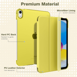 TiMOVO Coque Compatible avec iPad (A16) 11ème Génération 11 Pouces 2025/iPad 10ème Génération 10,9 Pouces 2022, Légère Housse Ar