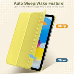 TiMOVO Coque Compatible avec iPad (A16) 11ème Génération 11 Pouces 2025/iPad 10ème Génération 10,9 Pouces 2022, Légère Housse Ar