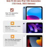 TiMOVO Coque Compatible avec iPad (A16) 11ème Génération 11 Pouces 2025/iPad 10ème Génération 10,9 Pouces 2022, Légère Housse Ar