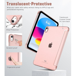 TiMOVO Coque Compatible avec iPad (A16) 11ème Génération 11 Pouces 2025/iPad 10ème Génération 10,9 Pouces 2022, Légère Housse Ar