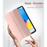 TiMOVO Coque Compatible avec iPad (A16) 11ème Génération 11 Pouces 2025/iPad 10ème Génération 10,9 Pouces 2022, Légère Housse Ar