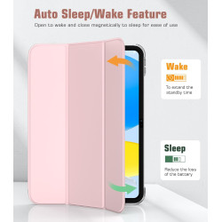 TiMOVO Coque Compatible avec iPad (A16) 11ème Génération 11 Pouces 2025/iPad 10ème Génération 10,9 Pouces 2022, Légère Housse Ar