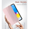 TiMOVO Coque Compatible avec iPad (A16) 11ème Génération 11 Pouces 2025/iPad 10ème Génération 10,9 Pouces 2022, Légère Housse Ar