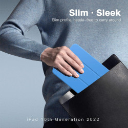 TiMOVO Coque Compatible avec iPad (A16) 11ème Génération 11 Pouces 2025/iPad 10ème Génération 10,9 Pouces 2022, Légère Housse Ar
